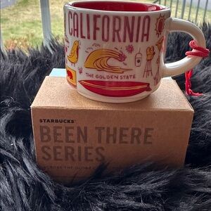 NIB Starbucks California espresso ornament Demi mug